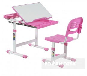 Комплект парта + стул трансформеры Cantare Pink в Коротчаево - korotchaevo.mebel-74.com | фото
