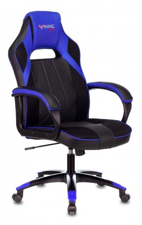 Кресло игровое Бюрократ VIKING 2 AERO BLUE черный/синий в Коротчаево - korotchaevo.mebel-74.com | фото