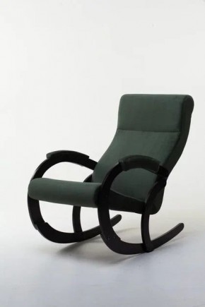 Кресло-качалка КОРСИКА 34-Т-AG (зеленый) в Коротчаево - korotchaevo.mebel-74.com | фото