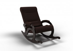 Кресло-качалка Тироль 12-Т-ГР (ткань/венге) ГРАФИТ в Коротчаево - korotchaevo.mebel-74.com | фото