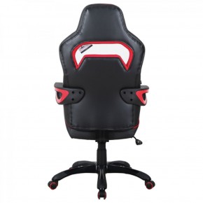 Кресло компьютерное BRABIX Nitro GM-001 (ткань/экокожа) черное, вставки красные (531816) в Коротчаево - korotchaevo.mebel-74.com | фото