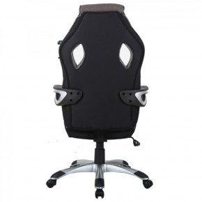 Кресло компьютерное BRABIX Techno GM-002 (ткань) черное/серое, вставки белые (531815) в Коротчаево - korotchaevo.mebel-74.com | фото