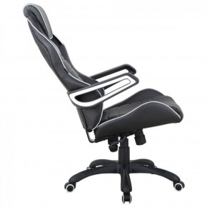 Кресло компьютерное BRABIX Techno Pro GM-003 (экокожа черное/серое, вставки серые) 531814 в Коротчаево - korotchaevo.mebel-74.com | фото