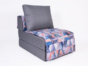 Кресло-кровать бескаркасное Харви (серый-сноу деним) в Коротчаево - korotchaevo.mebel-74.com | фото