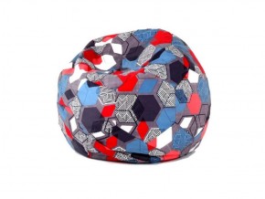 Кресло-мешок Мяч M (Geometry Slate) в Коротчаево - korotchaevo.mebel-74.com | фото