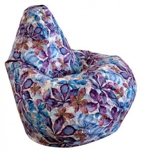 Кресло-мешок Цветы XXL в Коротчаево - korotchaevo.mebel-74.com | фото