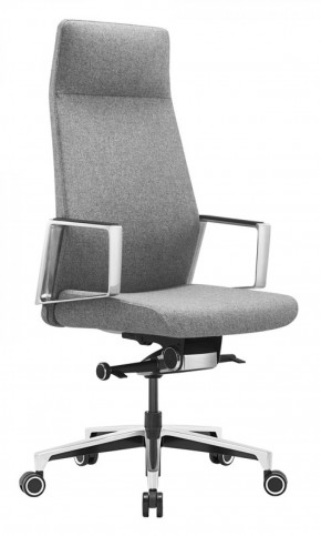 Кресло руководителя Бюрократ _JONS/CASHGREY серый в Коротчаево - korotchaevo.mebel-74.com | фото