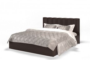 Кровать Элен 1600 + основание с ПМ (Лесмо brown) коричневый в Коротчаево - korotchaevo.mebel-74.com | фото