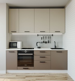 Кухонный гарнитур Латте 2200 (Стол. 26мм) в Коротчаево - korotchaevo.mebel-74.com | фото