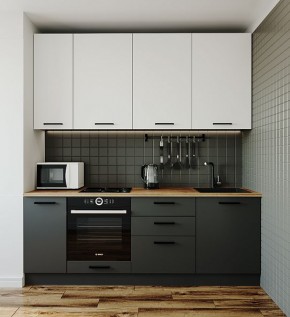 Кухонный гарнитур Вегас 2200 (Стол. 38мм) в Коротчаево - korotchaevo.mebel-74.com | фото
