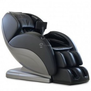 Массажное кресло PS6500 черно-серебряное в Коротчаево - korotchaevo.mebel-74.com | фото