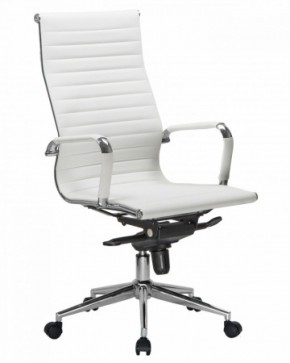 Офисное кресло для руководителей DOBRIN CLARK LMR-101F белый в Коротчаево - korotchaevo.mebel-74.com | фото
