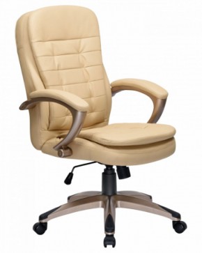Офисное кресло для руководителей DOBRIN DONALD LMR-106B бежевый в Коротчаево - korotchaevo.mebel-74.com | фото