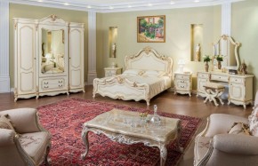 Спальный гарнитур Мона Лиза (крем) 1800 в Коротчаево - korotchaevo.mebel-74.com | фото